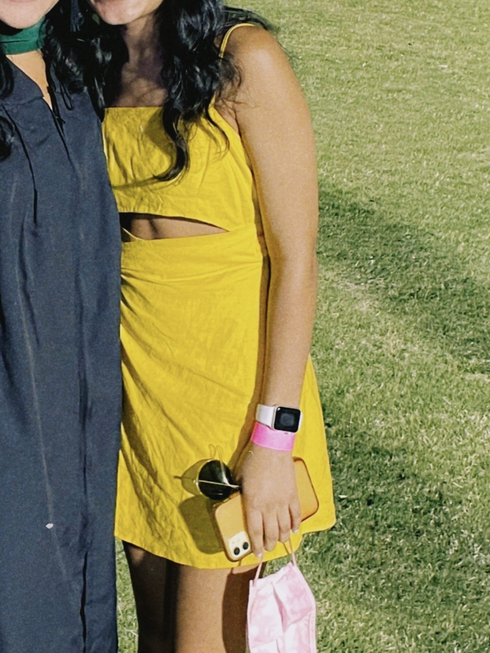 Yellow Cutout Mini Dress - Bright Summer Style